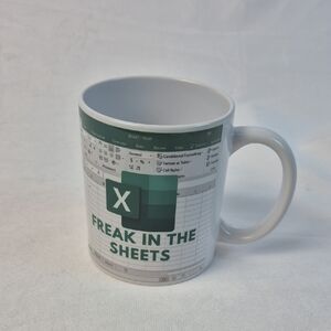 Cricut 12 oz Freak In The Sheets Excel Mug